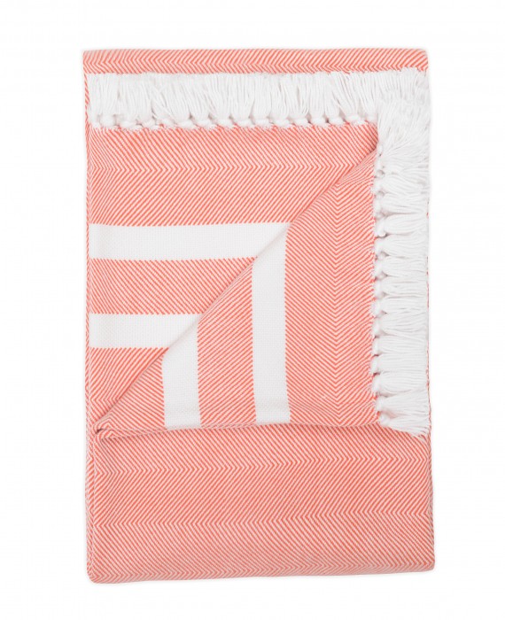Coral Throw